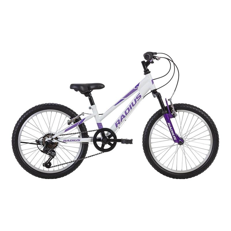 Radius PonyTrail 20 Girls Bike (White / Purple / Lavender)