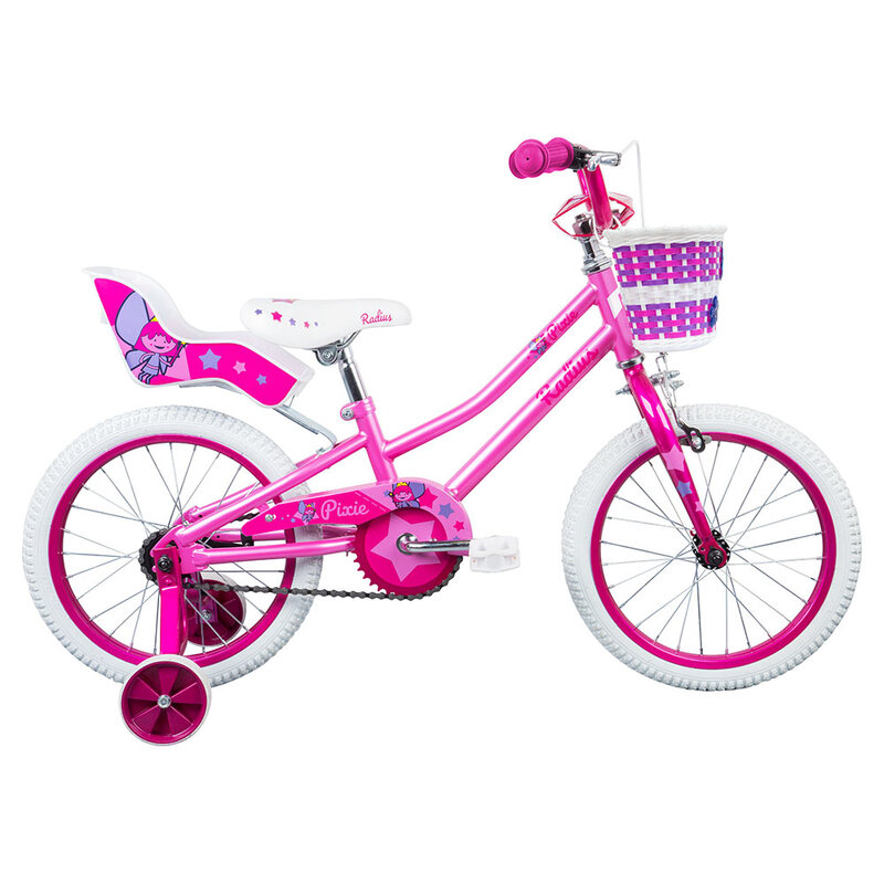 Radius Pixie 16 Girls Bike (Gloss Pink / Dark Pink)