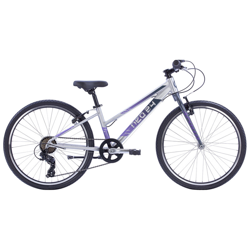 Neo+ 24 7s Girl's (Brushed Alloy / Charcoal, Lavender Fade)
