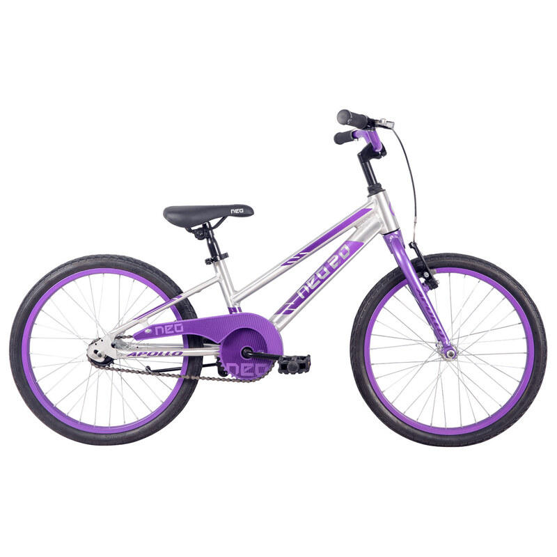 Neo+ 20 Girl's (Brushed Alloy / Lavender, Purple Fade)