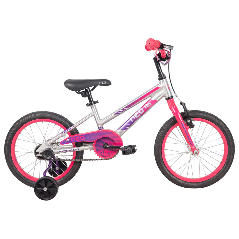 Neo+ 16 Girl's (Brushed Alloy / Pink, Purple Fade)