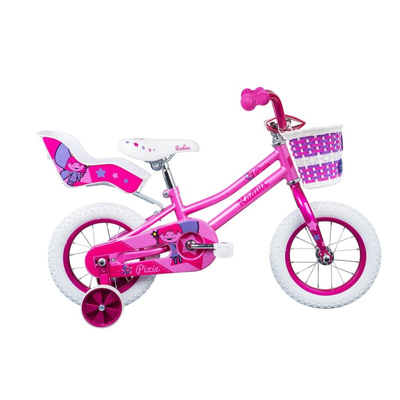 Radius Pixie 12" Juvenile Bicycle (Gloss Pink / Dark Pink)