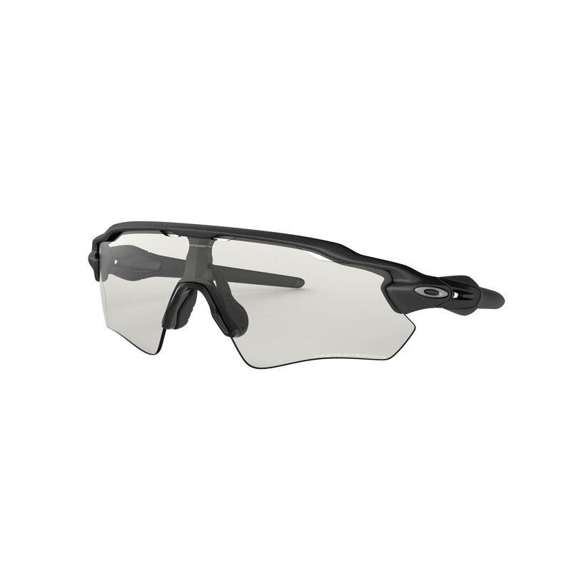 Oakley Radar EV Path Cycling Glasses (Steel / Clear to Black Iridium Photochromic)