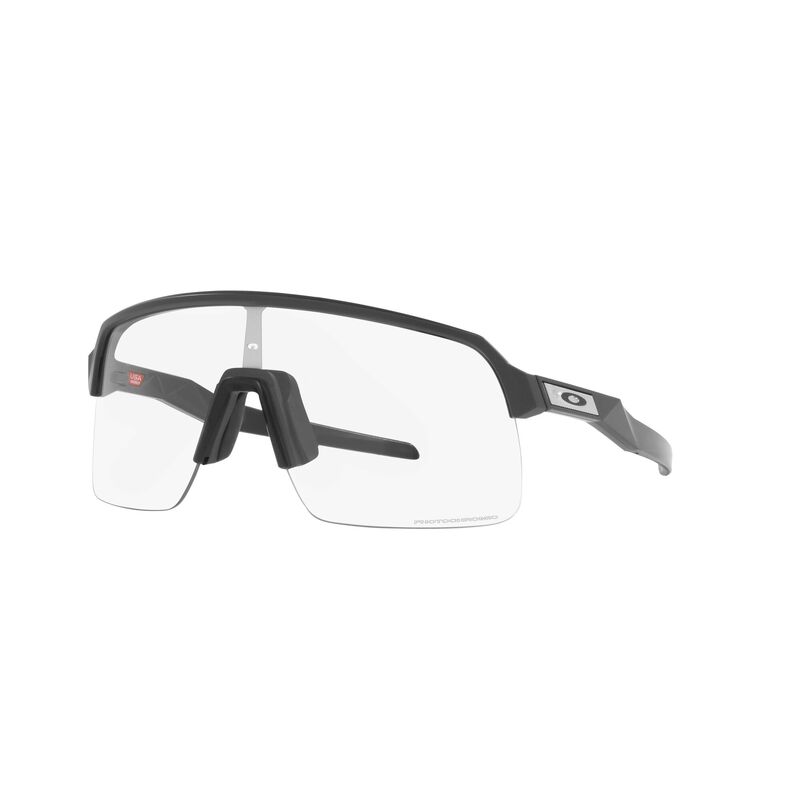 Oakley Sutro Lite Cycling Glasses (Matte Carbon / Clear to Black Iridium Photochromic)