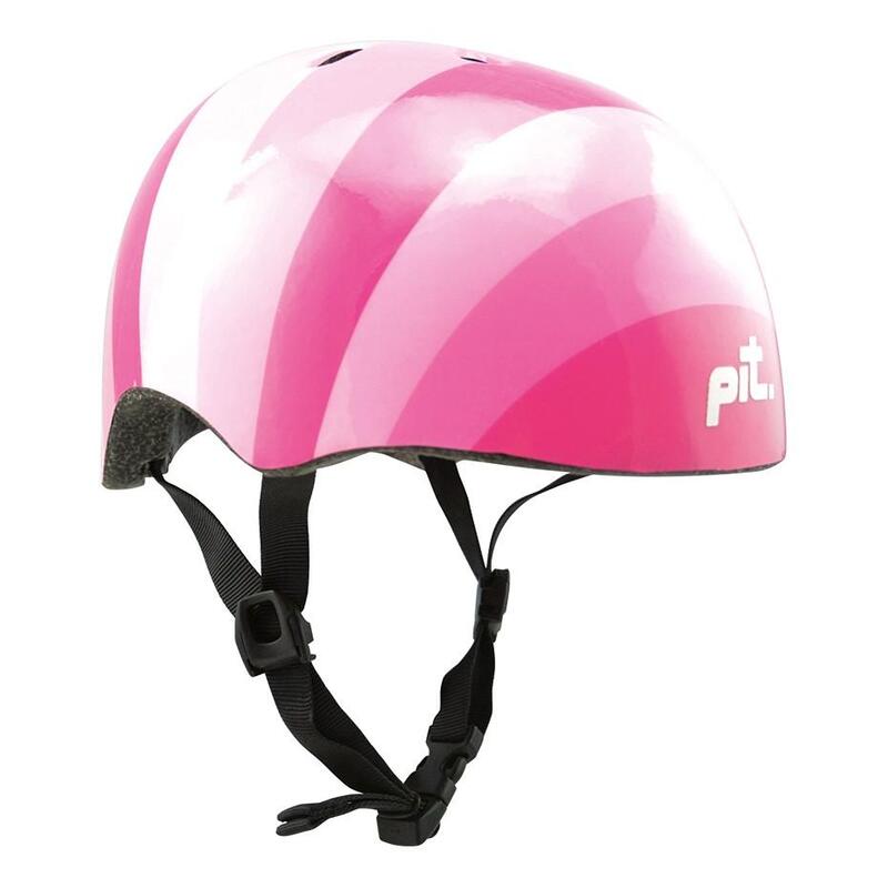 Pit Juvenile Helmet Stripes Pink