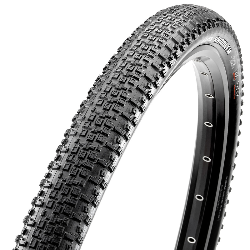 Maxxis Rambler 700 x 45c Foldable 120 TPI EXO/TR Tyre (Black)